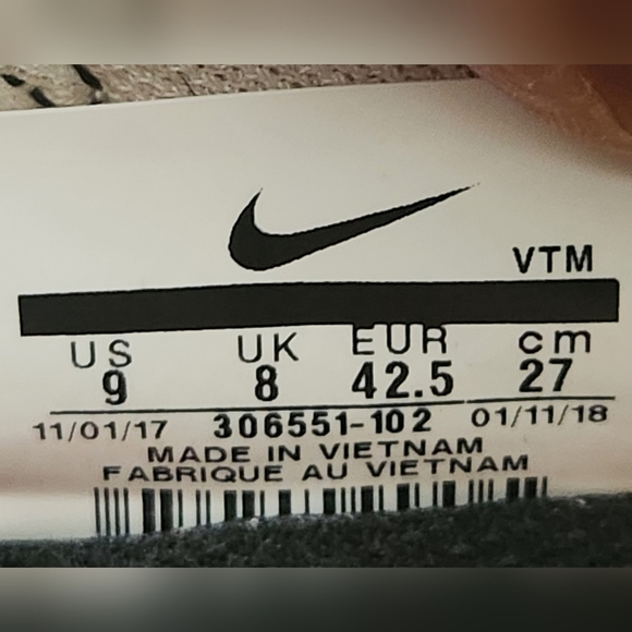 Nike Air‎ Max 93 OG Retro White Habanero Red Blue Mens Size 9 - Picture 9 of 9